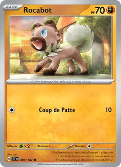 Rocabot, Forces Temporelles, n° 089