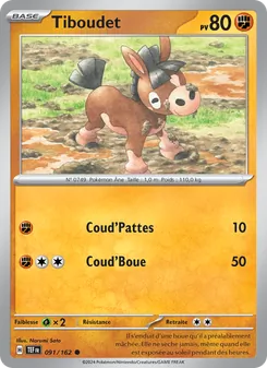 Tiboudet, Forces Temporelles, n° 091