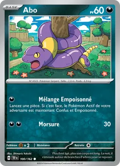 Abo, Forces Temporelles, n° 100