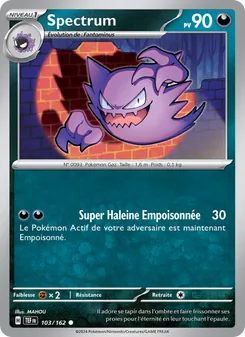 Spectrum, Forces Temporelles, n° 103