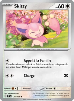 Skitty, Forces Temporelles, n° 130