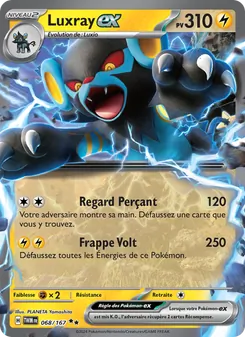 Luxray-ex, Mascarade Crépusculaire, n° 068