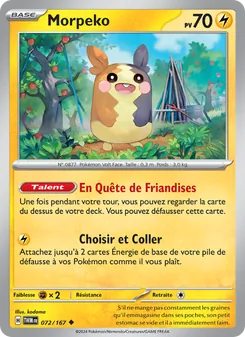 Morpeko, Mascarade Crépusculaire, n° 072