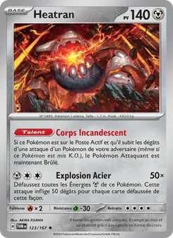 Heatran, Mascarade Crépusculaire, n° 123