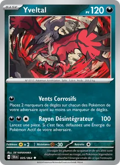 Yveltal, Fable Nébuleuse, n° 035