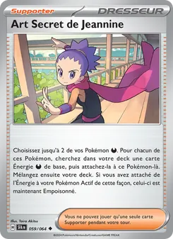 Art Secret de Jeannine, Fable Nébuleuse, n° 059