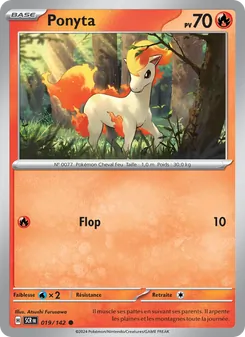 Ponyta, Couronne Stellaire, n° 019