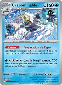 Crabominable, Couronne Stellaire, n° 042