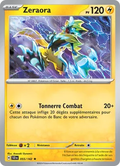 Zeraora, Couronne Stellaire, n° 055