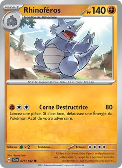 Rhinoféros, Couronne Stellaire, n° 075