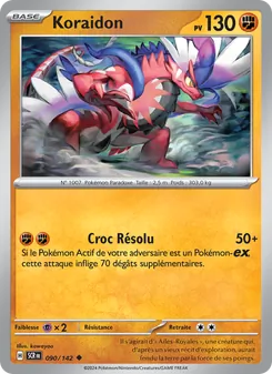 Koraidon, Couronne Stellaire, n° 090