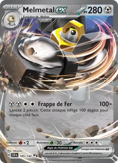 Melmetal-ex, Couronne Stellaire, n° 105