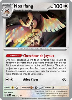 Noarfang, Couronne Stellaire, n° 115