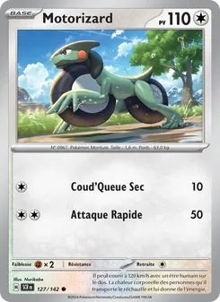 Motorizard, Couronne Stellaire, n° 127
