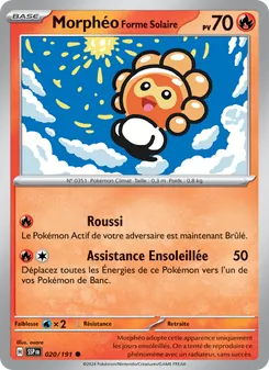 Morphéo Forme Solaire, Étincelles Déferlantes, n° 020