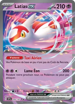 Latias-ex, Étincelles Déferlantes, n° 076