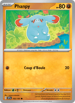 Phanpy, Étincelles Déferlantes, n° 102