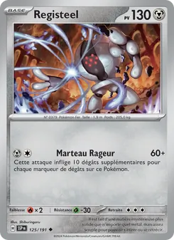Registeel, Étincelles Déferlantes, n° 125