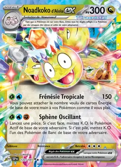 Noadkoko d'Alola-ex, Étincelles Déferlantes, n° 133