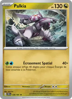 Palkia, Étincelles Déferlantes, n° 136