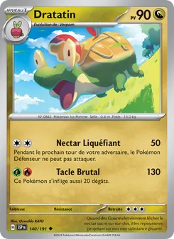 Dratatin, Étincelles Déferlantes, n° 140