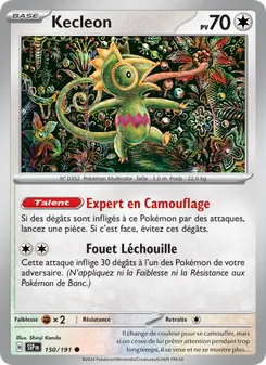 Kecleon, Étincelles Déferlantes, n° 150