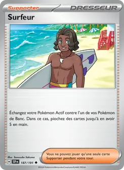 Surfeur, Étincelles Déferlantes, n° 187