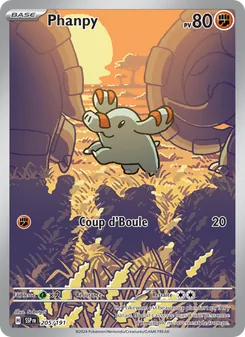 Phanpy, Étincelles Déferlantes, n° 205