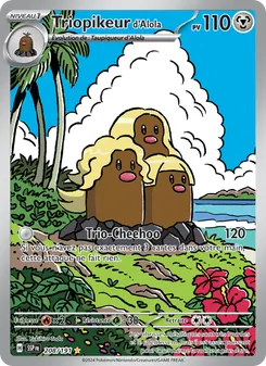 Triopikeur d'Alola, Étincelles Déferlantes, n° 208
