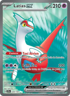 Latias-ex, Étincelles Déferlantes, n° 220