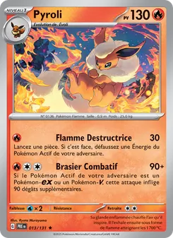 Pyroli, Évolutions Prismatiques, n° 013