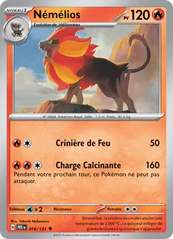 Némélios, Évolutions Prismatiques, n° 016
