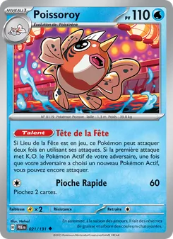 Poissoroy, Évolutions Prismatiques, n° 021