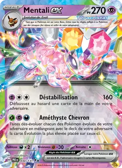 Mentali-ex, Évolutions Prismatiques, n° 034