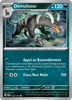 Démolosse, Évolutions Prismatiques, n° 063