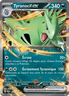 Tyranocif-ex, Évolutions Prismatiques, n° 064