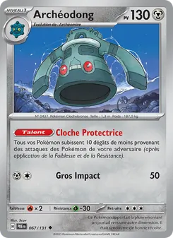 Archéodong, Évolutions Prismatiques, n° 067