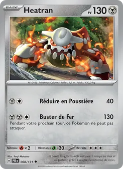 Heatran, Évolutions Prismatiques, n° 068
