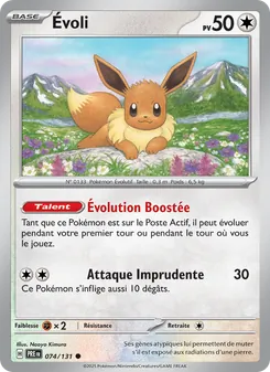 Évoli, Évolutions Prismatiques, n° 074