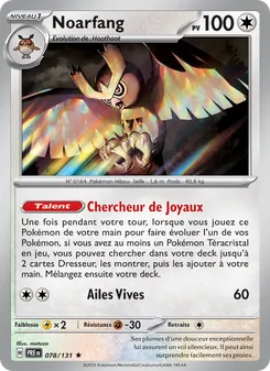 Noarfang, Évolutions Prismatiques, n° 078