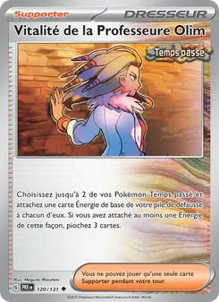 Vitalité de la Professeure Olim, Évolutions Prismatiques, n° 120