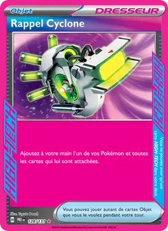 Rappel Cyclone, Évolutions Prismatiques, n° 128