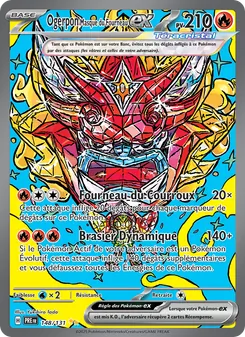 Ogerpon Masque du Fourneau-ex, Évolutions Prismatiques, n° 148