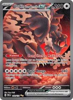 Ursaking Lune Vermeille-ex, Évolutions Prismatiques, n° 168