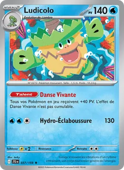 Ludicolo, Aventures Ensemble, n° 037