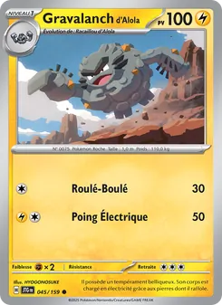 Gravalanch d'Alola, Aventures Ensemble, n° 045