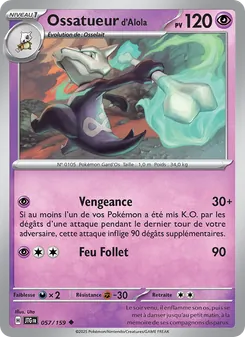 Ossatueur d'Alola, Aventures Ensemble, n° 057