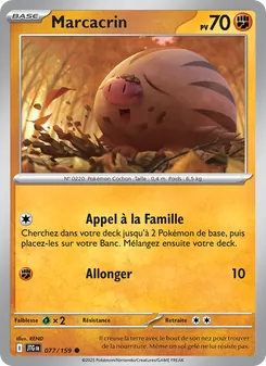 Marcacrin, Aventures Ensemble, n° 077