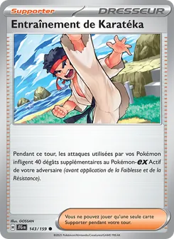 Entraînement de Karatéka, Aventures Ensemble, n° 143