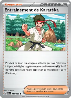 Entraînement de Karatéka, Aventures Ensemble, n° 144